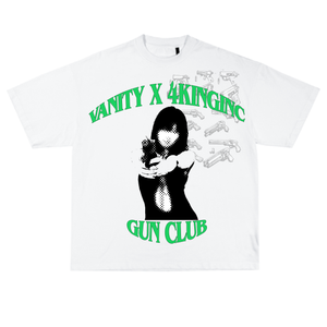 4KINGINC X VANITY GUN CLUB TEE